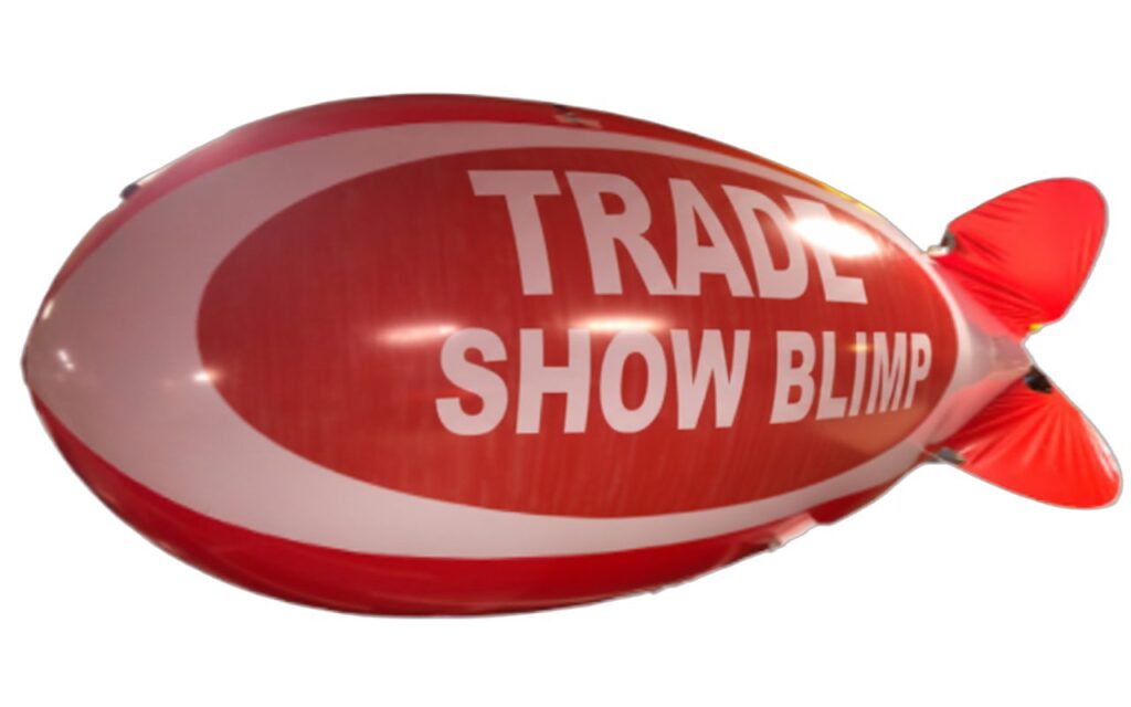 Trade Show Blimp no background
